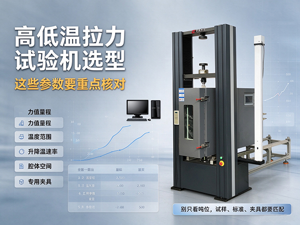 高低温拉力试验机选型要注意哪些参数？