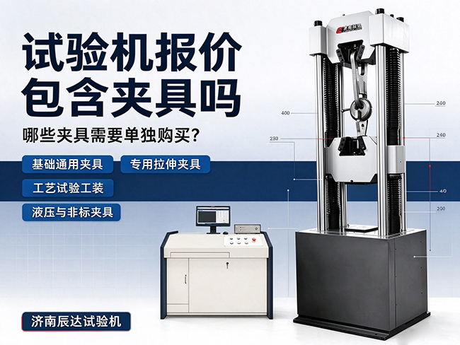 试验机报价包含夹具吗，哪些夹具需要单独购买？